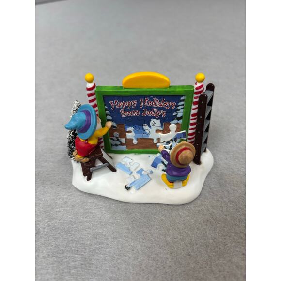 Department 56 North Pole Series "A Puzzling Sign" Accessory 799952- Retired 2007 - Picture 3 of 8